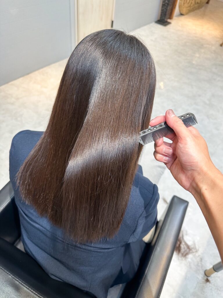 【天満　南森町　髪質改善　】正直に言います。カラーは傷みます。だからこそ選ぶ「つるZERO髪質改善カラー」